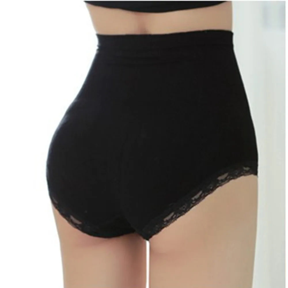 

Women Sportswear Breathable healthy Underwear High Waist Trainer Body Shaper Cotton Solid Briefs Shaper Panties Panties