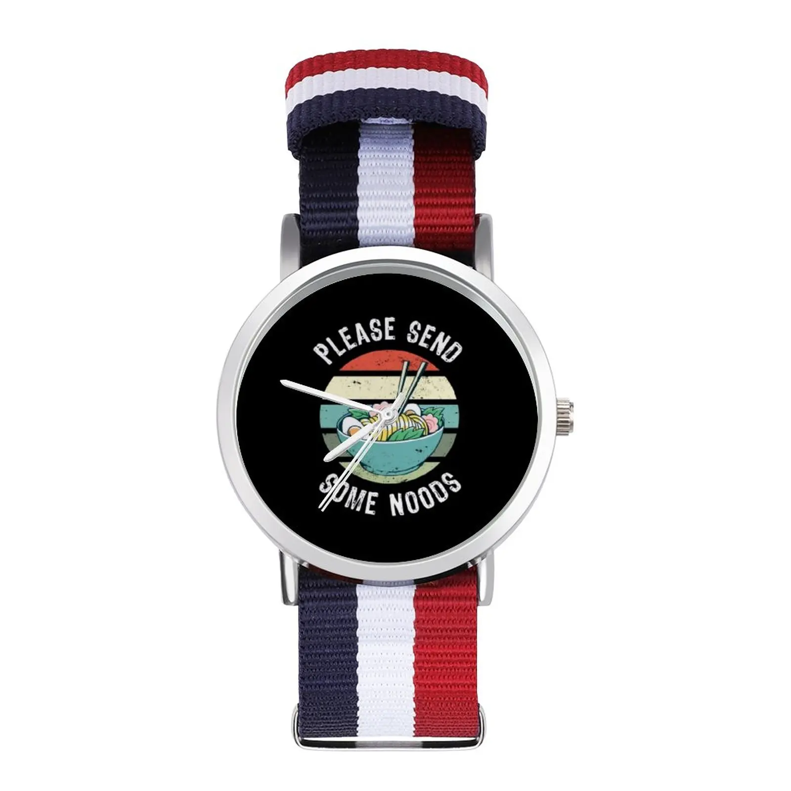 

Кварцевые часы с рамен-лапша, модные женские наручные часы с дизайном на открытом воздухе