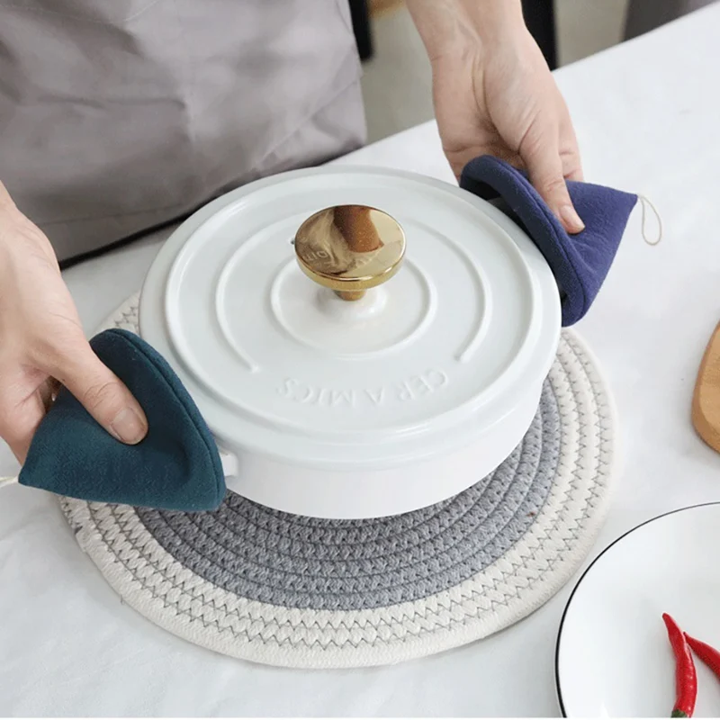 Norbi с защитой от ожогов горшок перчатки ручка шляпа изоляция для кухни ткань