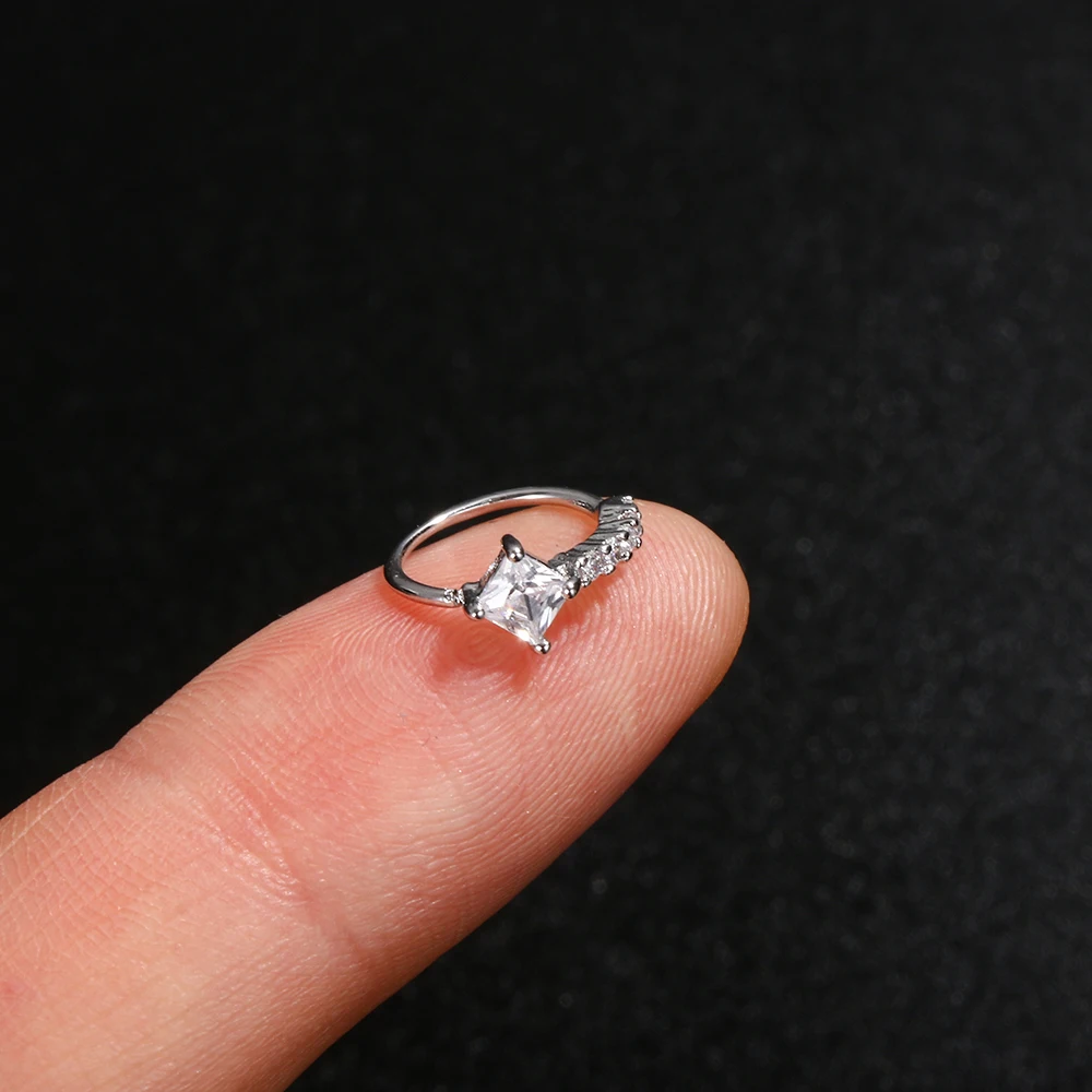 1 шт. золотой крест Луна звезда цветок CZ ушной хрящ нержавеющая сталь пирсинг