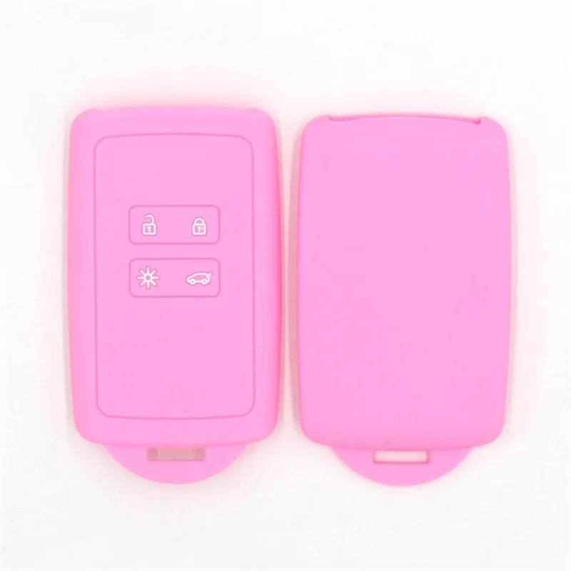 Силиконовый брелок с 4 кнопками чехол для брелка ключом подходит Renault Talisman Captur Espace