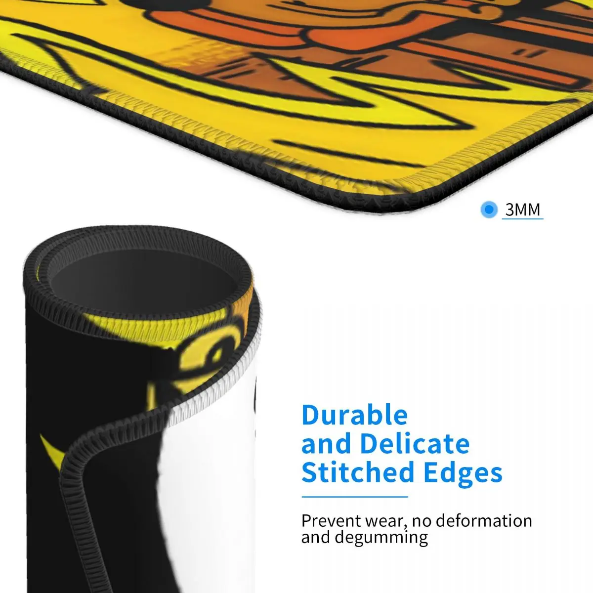 Это отличная собака огонь мем игровой коврик для мыши смешной комикс мультфильм