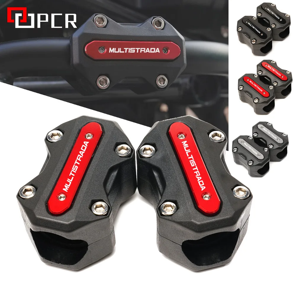 Подходит для DUCATI MULTISTRADA 1200/1260/S/ST 2010-2020 защита Бампера двигателя декоративный блок