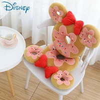 40cm disney mickey mouse minnie stuffed toys cushion cartoon anime plush donut shape doll birthday christmas halloween gift