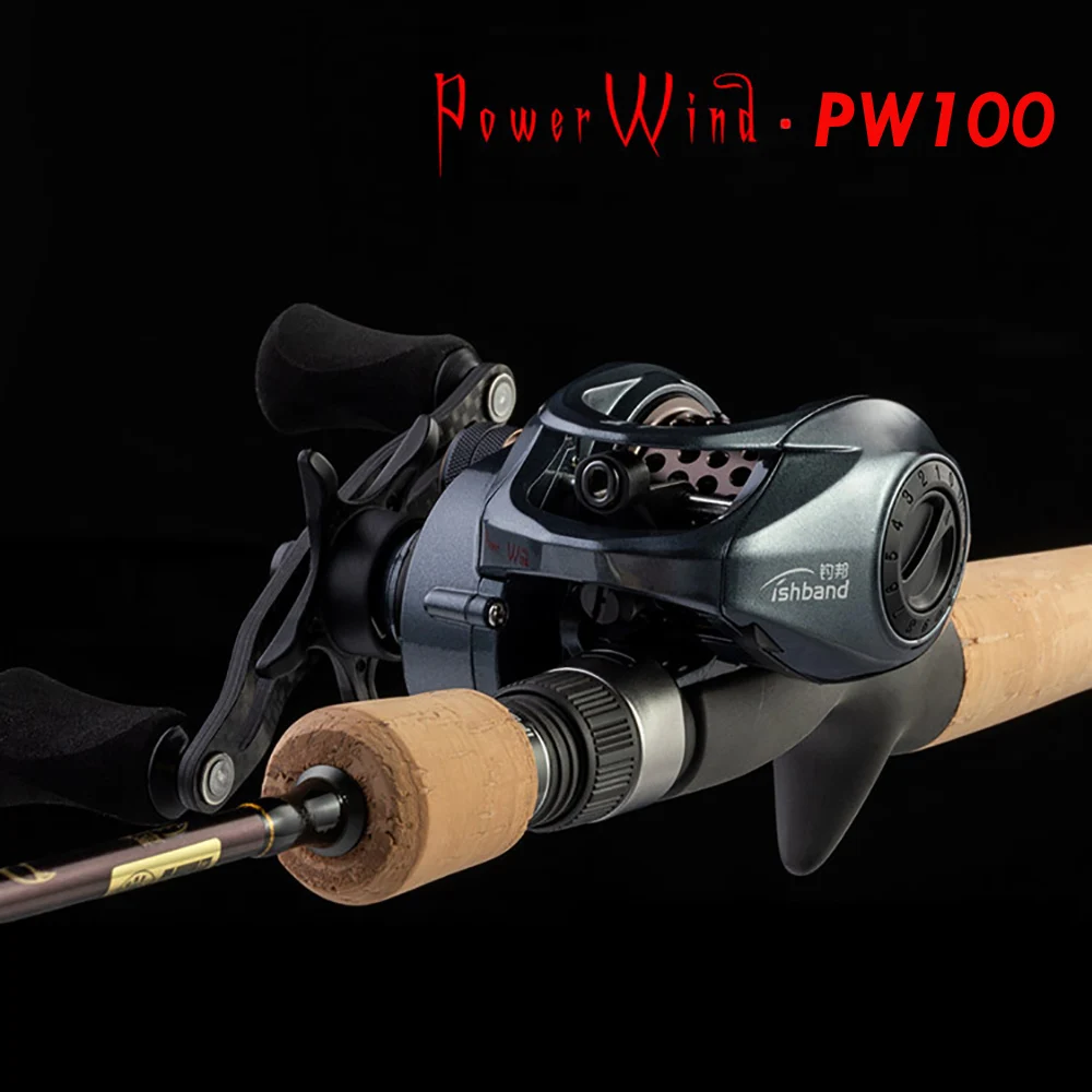 Рыболовная катушка Fishband PW100 для заброса приманки бобина ловли карпа форели