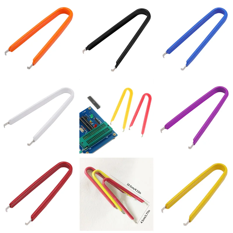 

Зажим для удаления микросхем IC, U-образный выключатель, съемник клавиш, колпачки для клавиатуры, инструмент для удаления, Прямая поставка