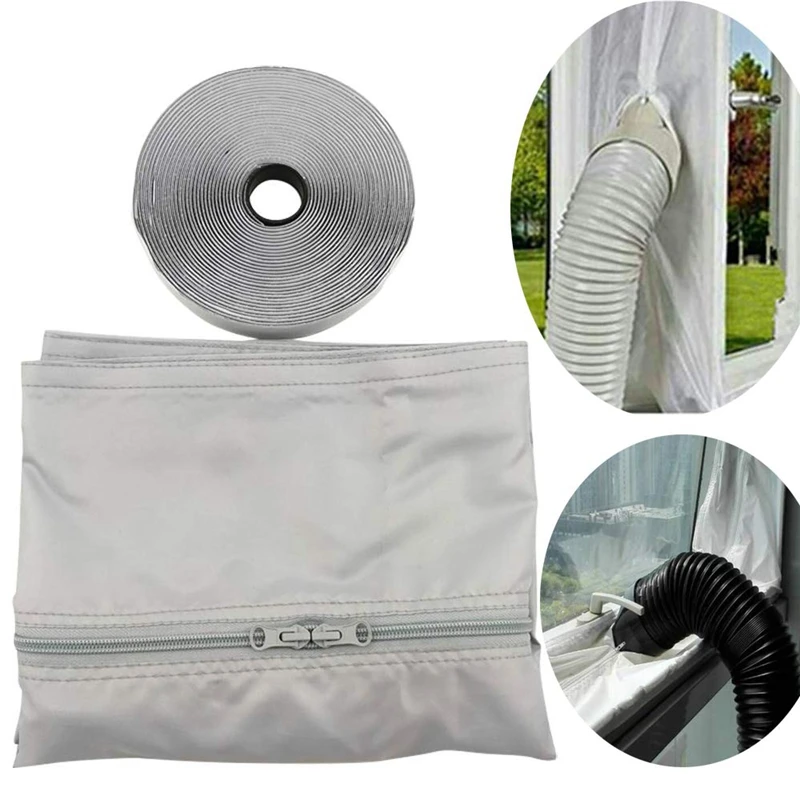 Универсальное оконное уплотнение для портативного кондиционера и сушилки в