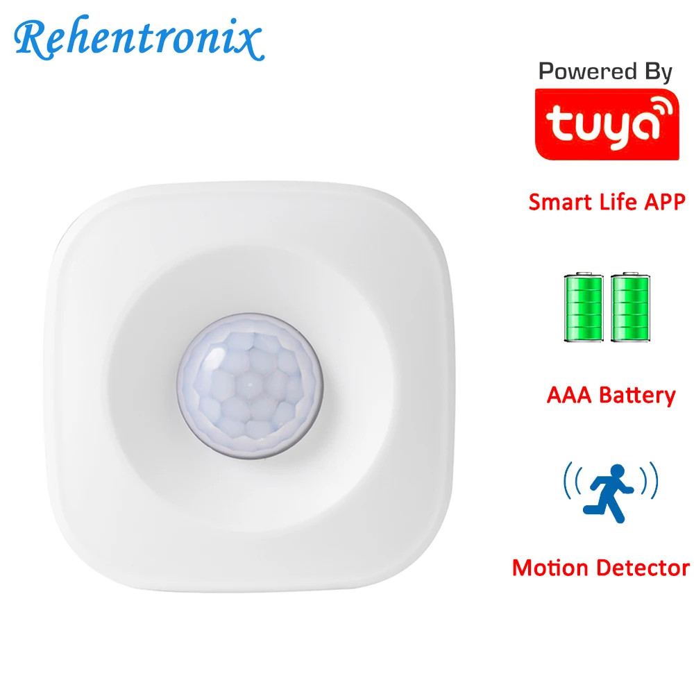 Беспроводной Wi Fi датчик движения с питанием от батарейки AAA|Сенсор и детектор| |