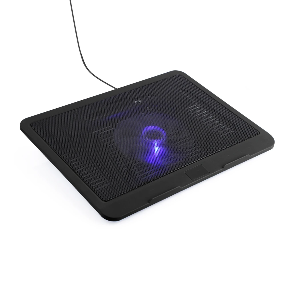 Notebook Cooler Laptop Cooling Pad Base With 200mm Big Silent Fan USB Stand For 14&quot Or Below Holder Desk | Компьютеры и офис