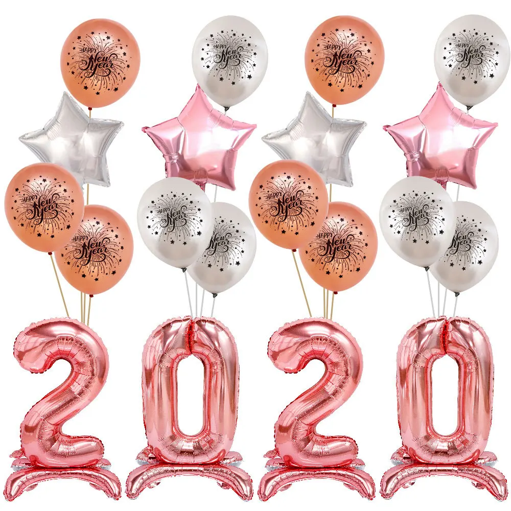 2020 Happy Новый год печатных Новое поступление на торговые центры украшенные с