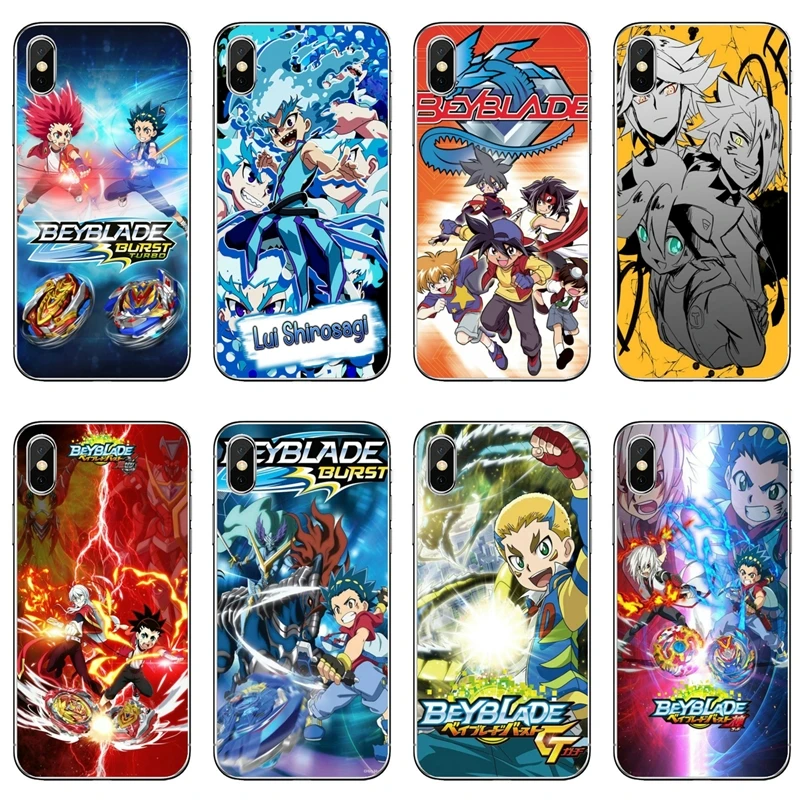 Аксессуары Beyblade Burst чехол для телефона iPhone 11 Pro XS Max XR X 8 7 6 6S Plus 5 SE 4 iPod Touch 6|Бамперы| |