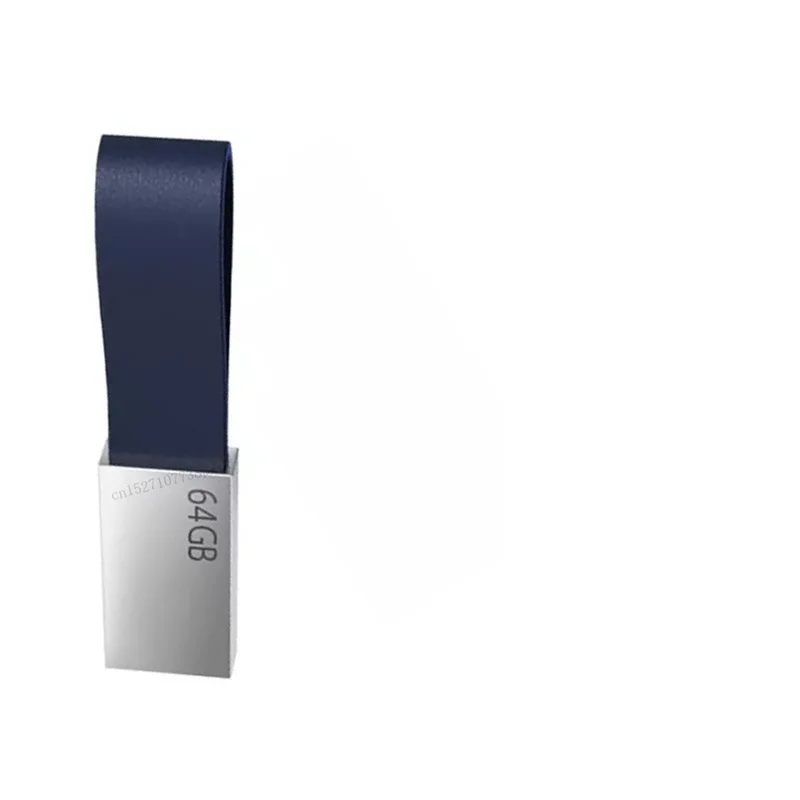 1pcs Xiaomi Mijia U диск 64 Гб USB 3,0 Высокоскоростная передача металлический корпус Компактный размер переносной ремешок дизайн - Цвет: 1pcs