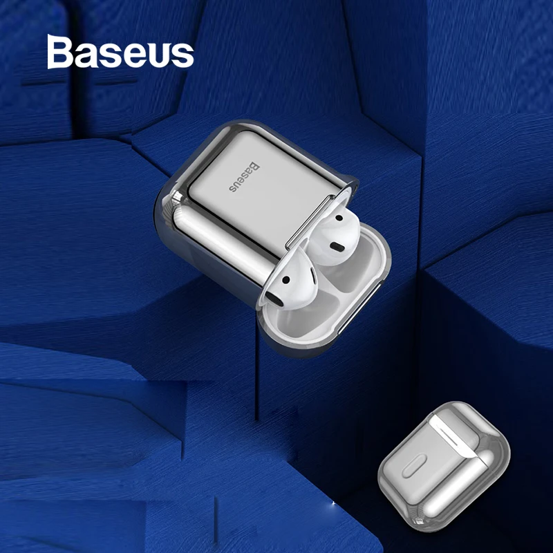 Baseus водонепроницаемый защитный чехол для Pods 1 2 защитный чехол для беспроводной Bluetooth футляр для наушников для Apple чехол