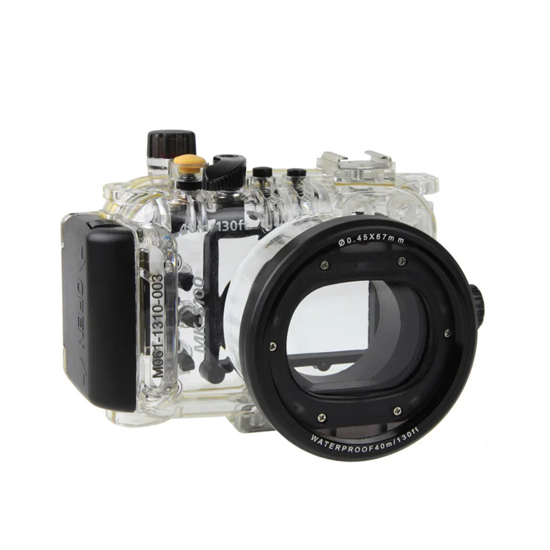 

Водонепроницаемый чехол для подводной камеры Canon S100, 40 метров, 130 футов