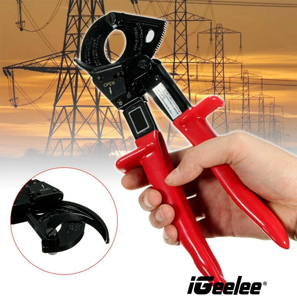 Фоторезак для кабелей с храповым механизмом максимальный 240 м² немецкий дизайн