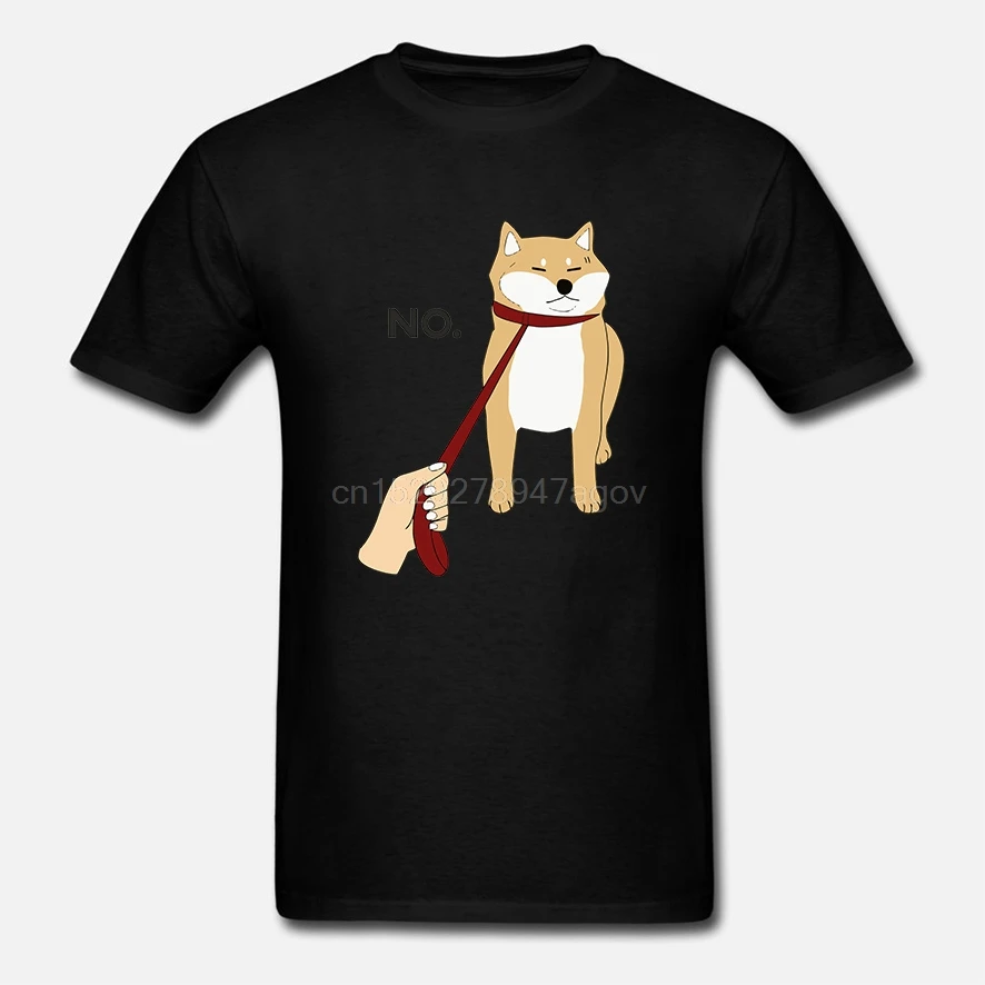 Brand T-Shirt Men 2019 Fashion Cute Shiba Inu Nope Doge Meme - No. Standard Unisex T Shirt |