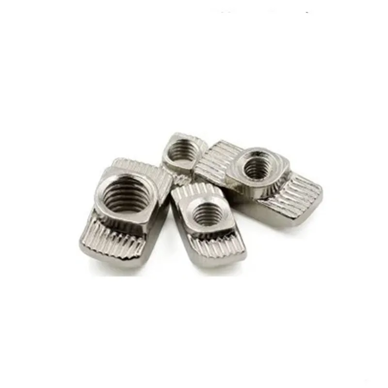 20 100 шт. M3/M4/M5 * 10*6 для слота серии 6 T гайка Молот т скользящая крепежный разъем 2020