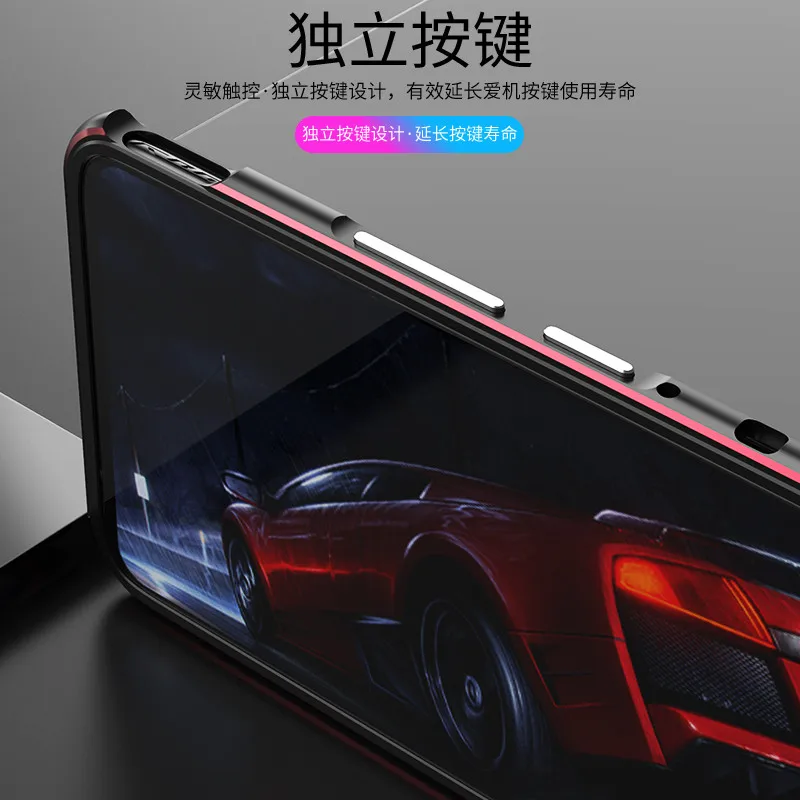 bumper case for asus rog phone 5 pro ultimate zs673ks aluminum metal frame slim cover phone case carmera protector accessories free global shipping