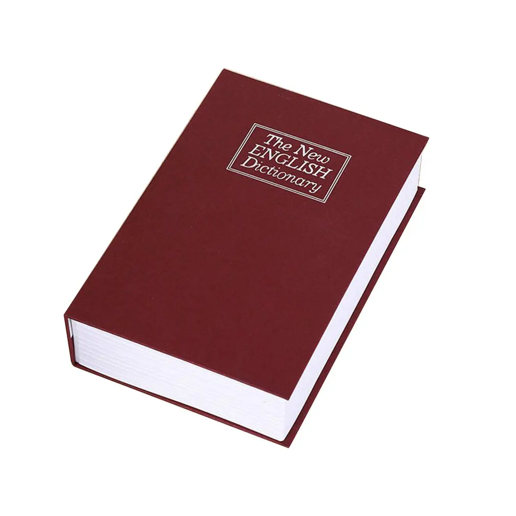 

Security Safe Lock Money Storage Case Mini Simulation Dictionary Book Secret Boxes Safety Change Box With Key