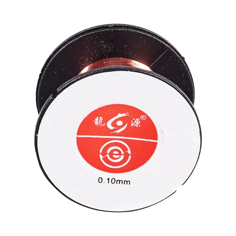 

5 Pcs 0.1mm Diameter Copper Soldering Solder Enamelled Reel Wire