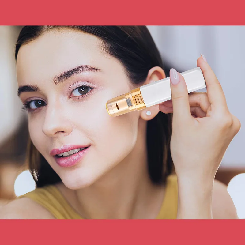 Электробритва мини триммер для удаления волос на теле бритва женщин эпилятор