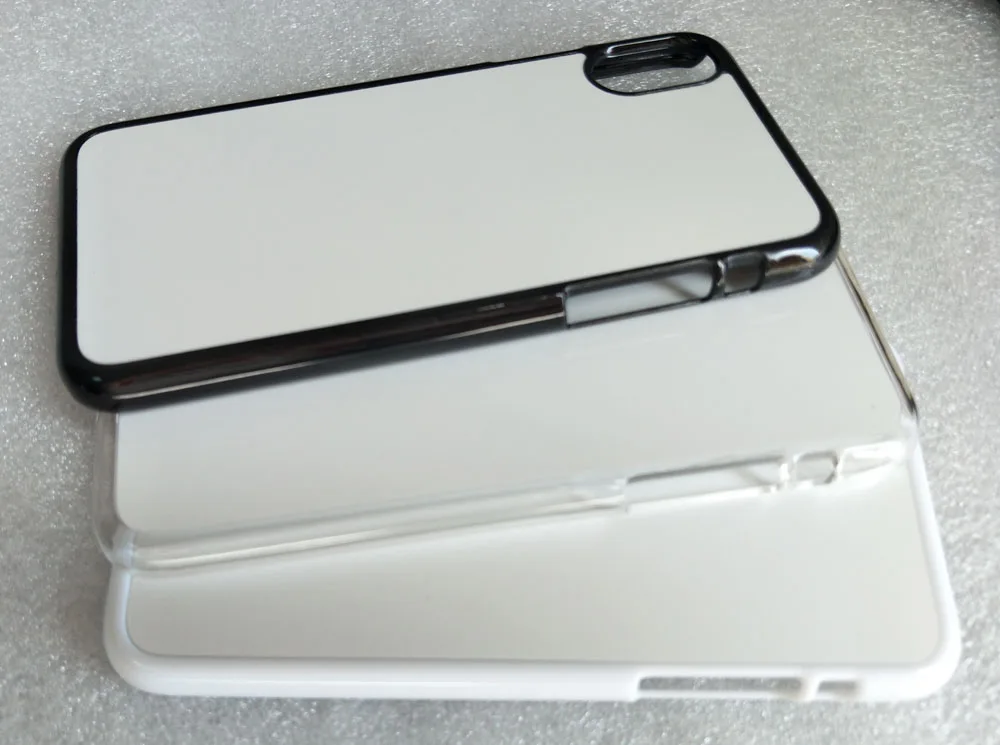 

sublimation phone case 2d PC For IPHONE XS / XR / XS 11 7 8 11pro 12 mini Max with blank aluminium plate