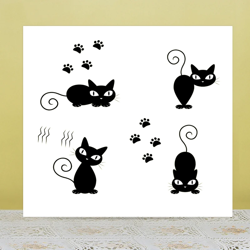 AZSG странные котёнки прозрачные штампы для скрапбукинга/открыток/альбома