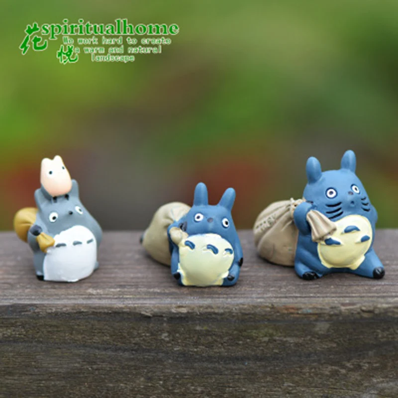 Tonari Lovely Totoro Travel Man японское аниме модель маленькая статуя фигурка ремесла