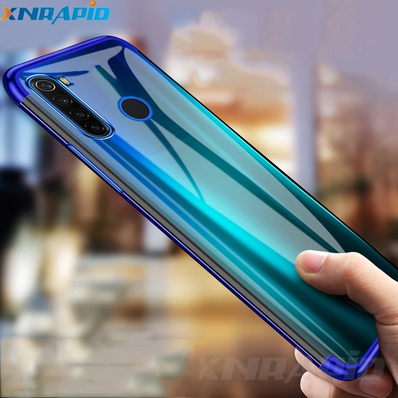 Для Xiaomi Redmi 8 Note Pro 8T 8A чехол из мягкого ТПУ прозрачный с покрытием для 10 CC9 Чехол |