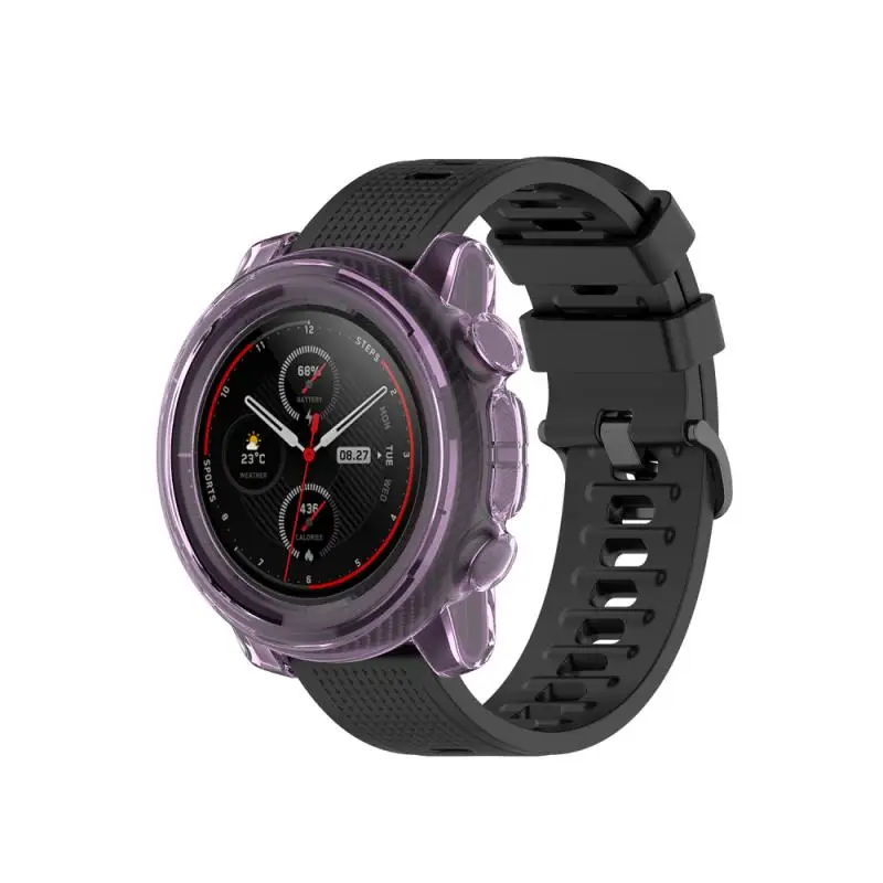 Подходит для смарт-часов Amazfit Stratos 3 Huami спортивные часы защитный чехол мягкий ТПУ