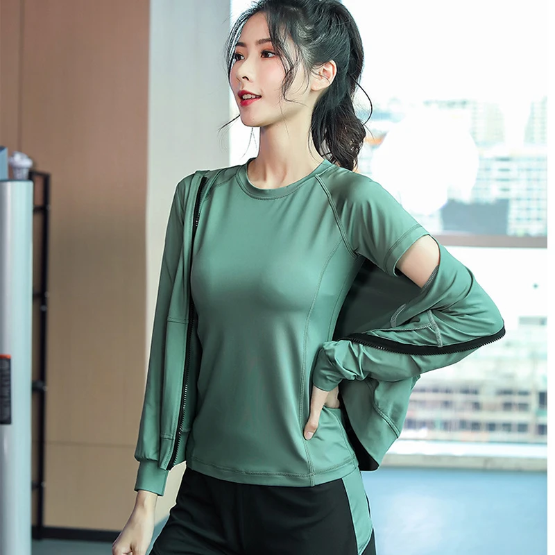 New Tracksuit Women Yoga Suit 5pcs Fitness Gym Set Breathable Running Outdoor Jogging Outfit Sportwear Leisure Sport Wear Female | Спорт и