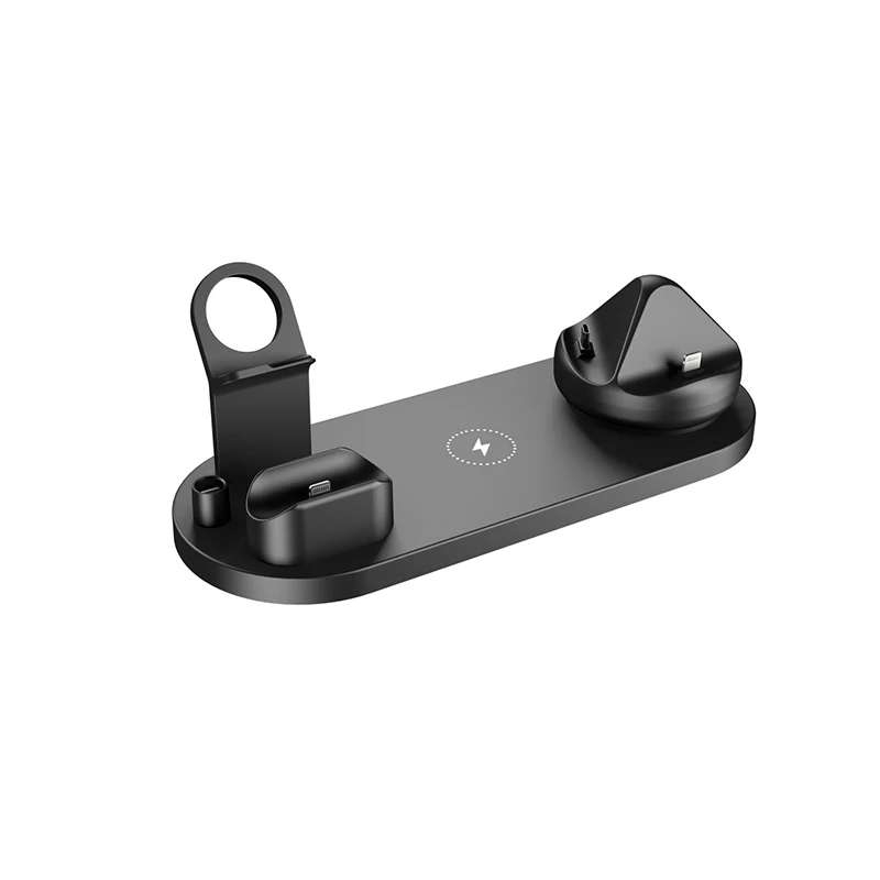 

7 in 1 15w Qi Wireless Charger Fast Charging Holder For iphone12 Pro Max/11/X/XR/8Plus Samsung Apple Watch OPPO Huawei Xiaomi
