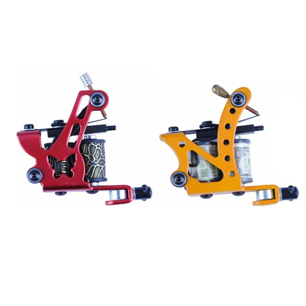 Двойной набор самостоятельной тату-машинки пистолет-машинка педаль питания