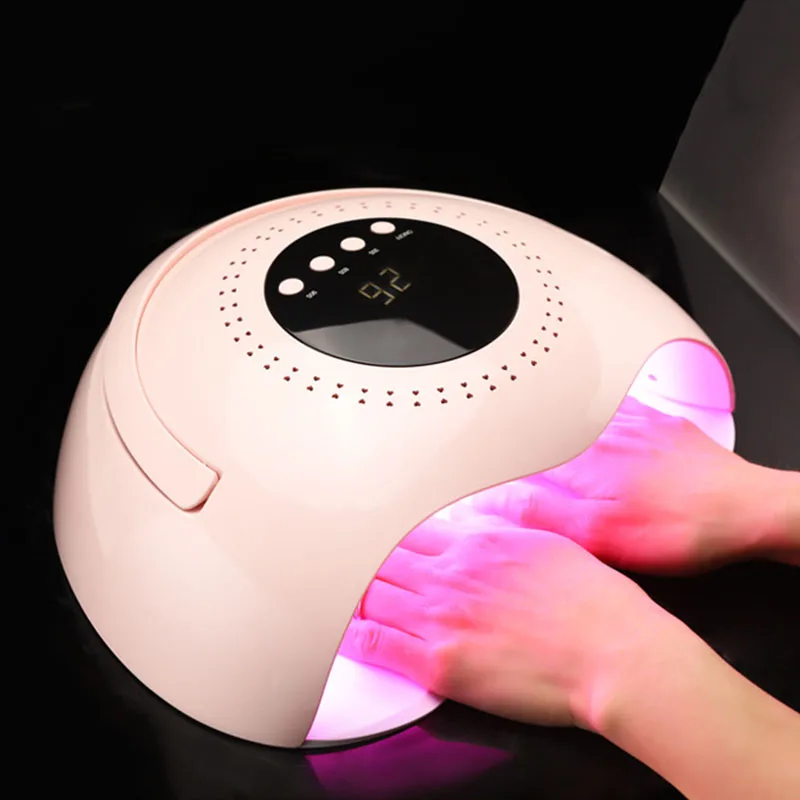 

120W Rechargeable Red Light Nail Lamp Cordless Nails Dryer Machine LED Phototherapy Light Pedicure Light Wireless Nail Lamp