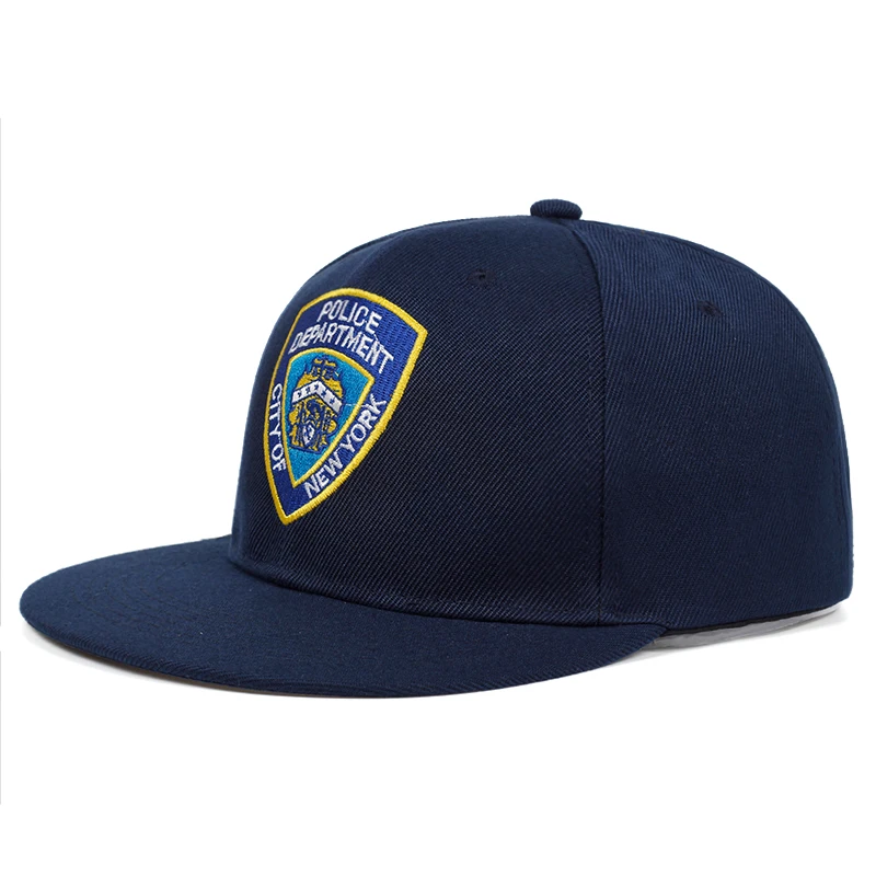 Щит бейсболка с вышивкой хлопок Мода NYPD кепки-бейсболки с вышивкой летняя бейсболка Регулируемый головной убор спортивная шапка
