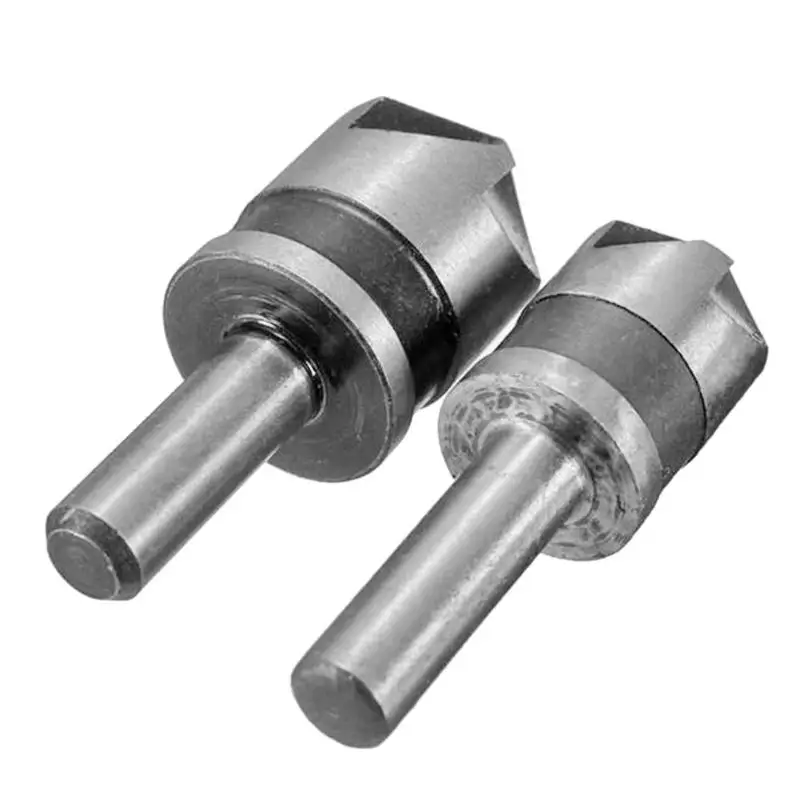 2 шт. 5 зенкеров сверло с круглым хвостовиком из быстрорежущей стали углом 82