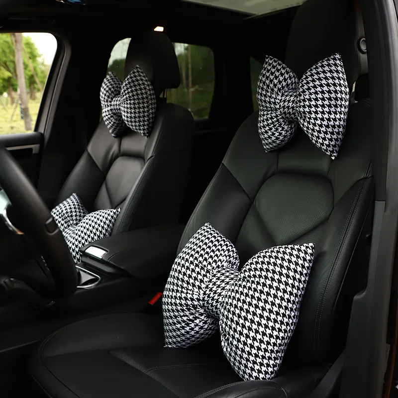 

Car head pillow neck pillow Chibi-gram stretch cotton car head pillow lumbar cushion car comfort neck pillow