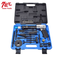 made in taiwan 26pcs industrial powerful handle straight type air chisel pneumatic hammer shovel tool set
