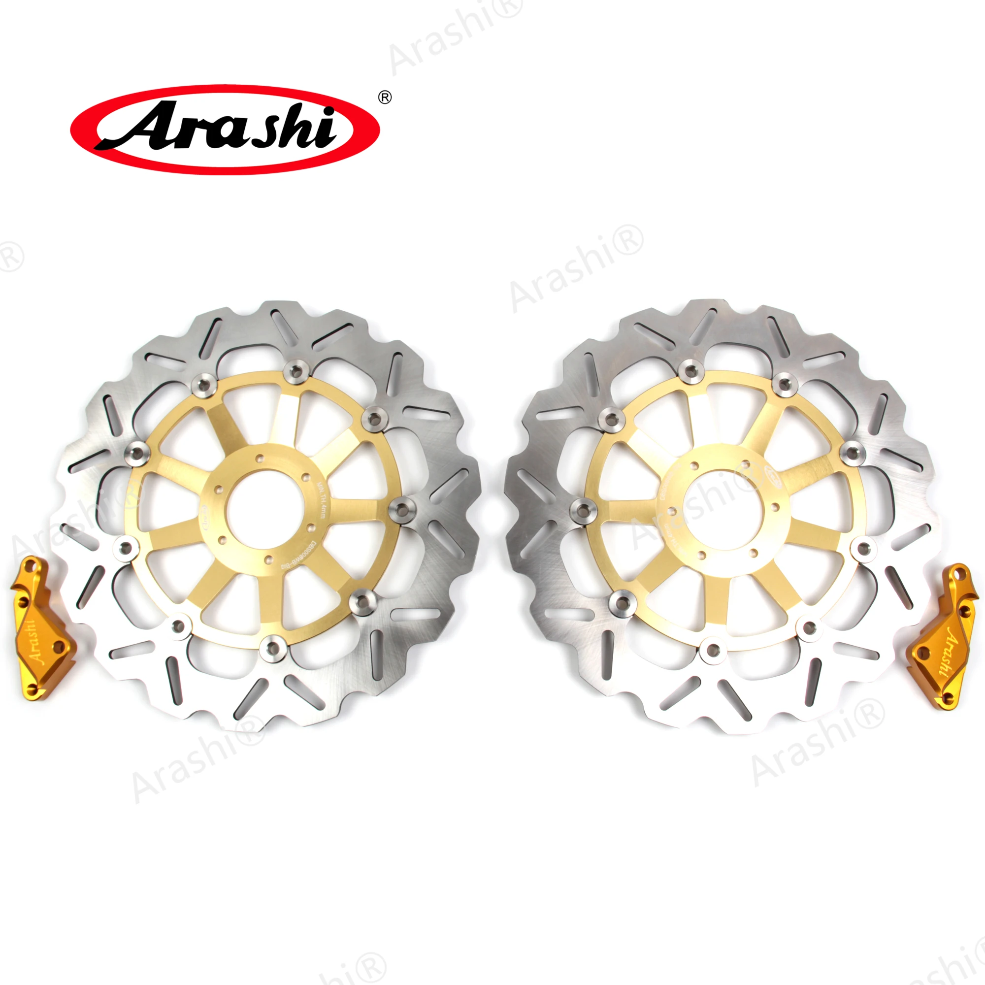 Араши негабаритных ЧПУ передние тормозные диски для HONDA VTEC400 CB400 сертификатом от