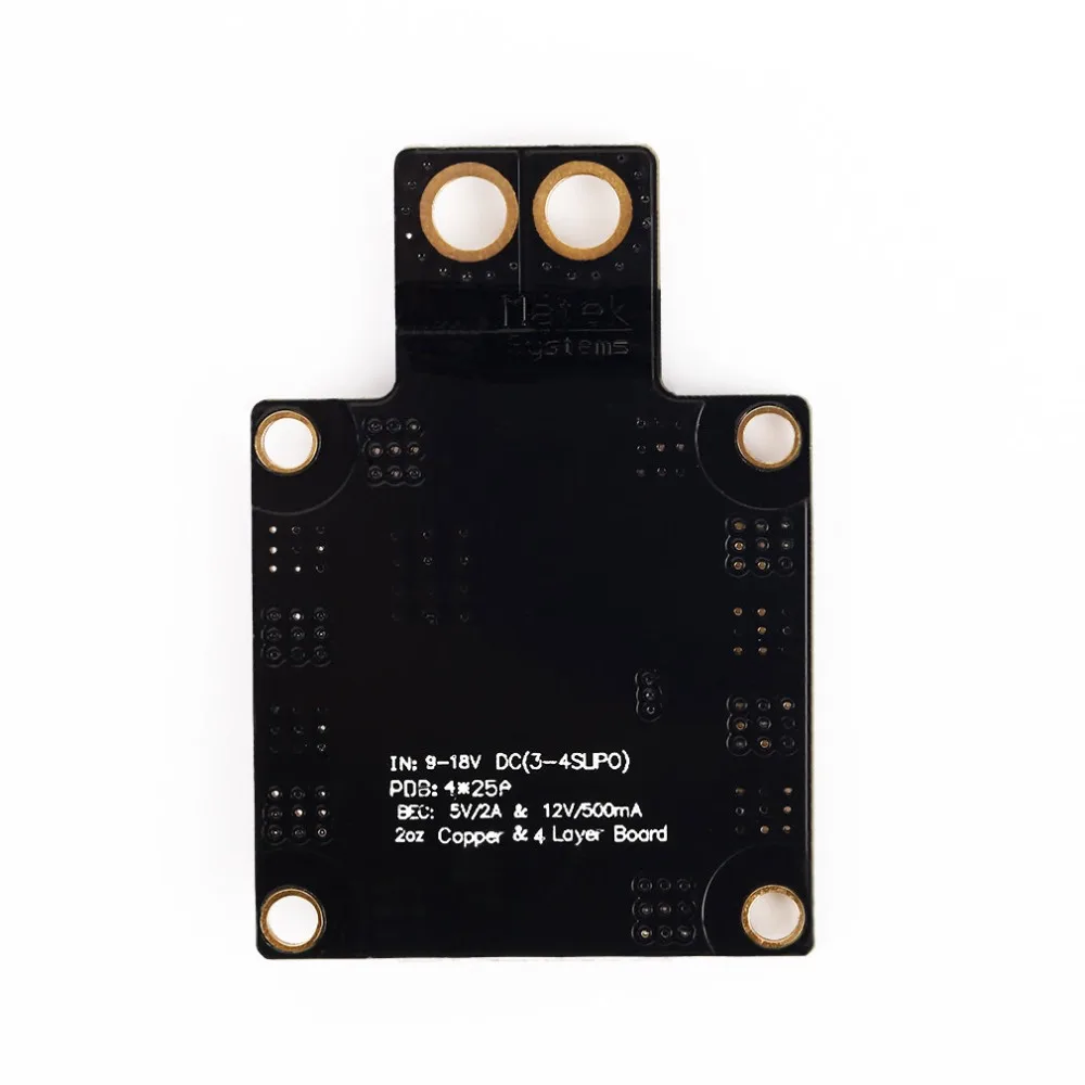 3A PDB распределительный модуль XT60 с двойным BEC 5 v/12 v для FPV Дрон QAV250 180 210 H250Mini микро