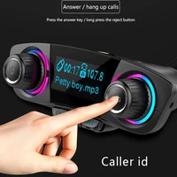 ttftfp car mp3 player auto double usb charger support multilanguage bluetooth hands free fm transmitter mobile voice navigation
