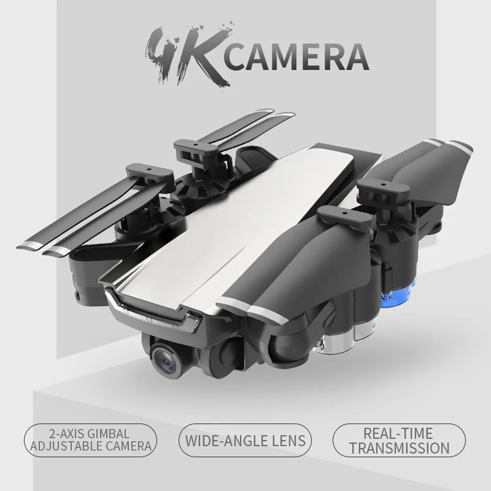 Новый H3 gps Дрон 4K HD Двойная камера 5G Wifi FPV RC Квадрокоптер аксессуары для детей