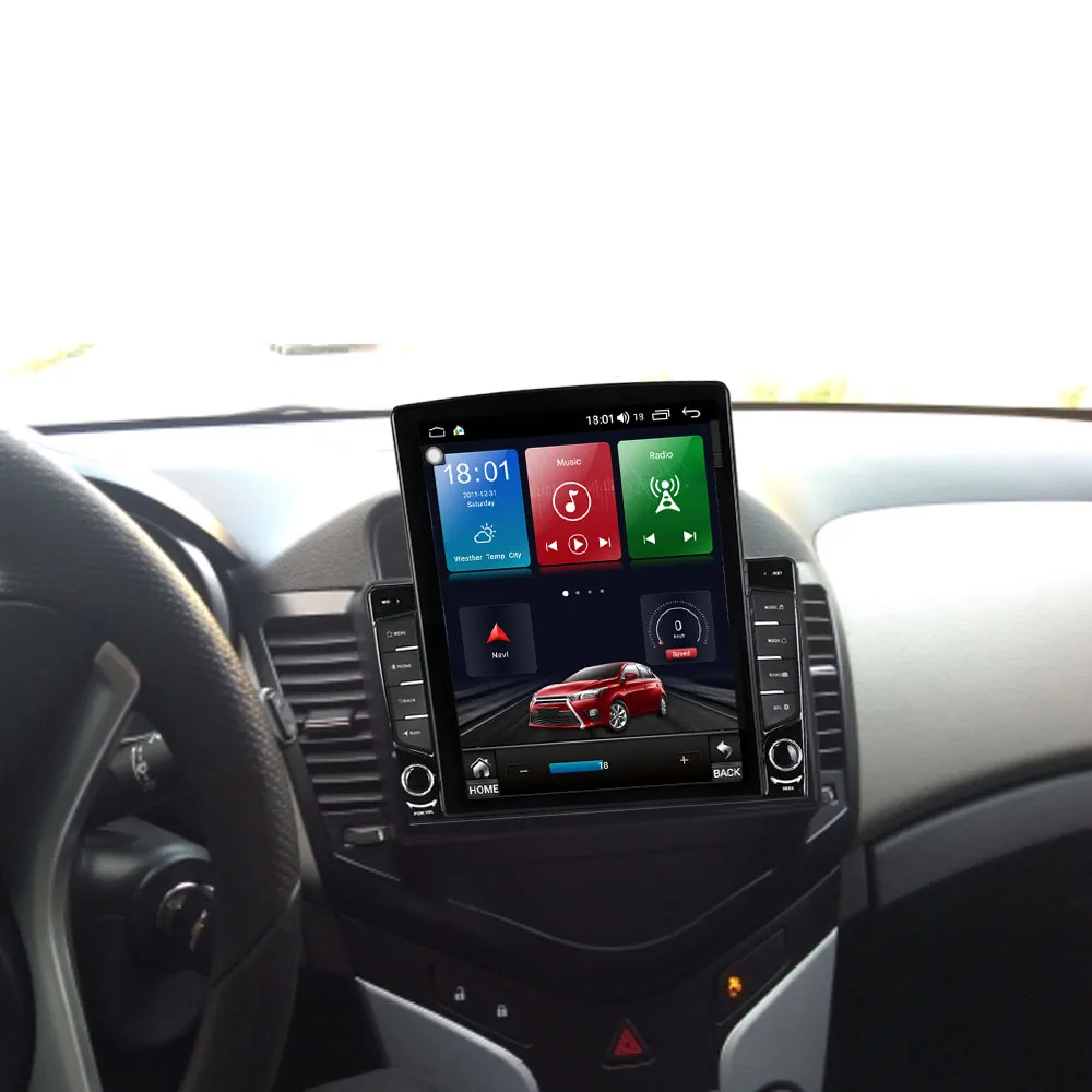 DSP Tesla IPS экран Android 10 для Chevrolet CRUZE 2009 2010 2014 Автомобильный мультимедийный плеер