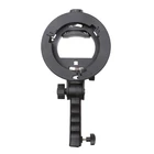 Держатель для вспышки из алюминиевого сплава, S-образный кронштейн