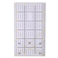 sewing ruler patchwork template for sewing machines 3/8' seam allowance 1 set = 12pcs# PT-12