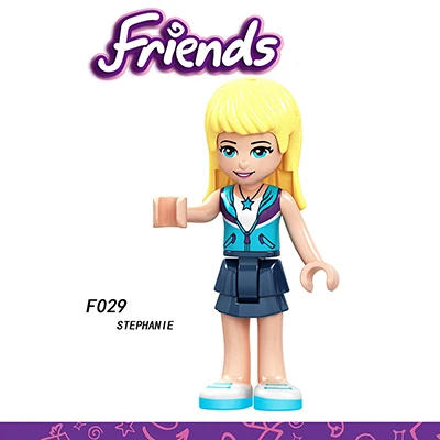 F4918 Сказочная принцесса город серия Золушка белый снег Кукла Эльза Playmobil Строительные блоки Друзья игрушки кирпичи для детей девочек - Цвет: F4918