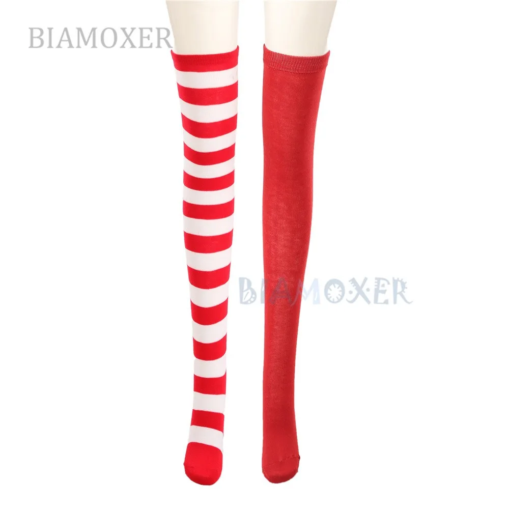 

VOCALOID Kagamine Rin Kagamine Len Amusement Park Cos V Family Stripes red Cosplay Stocking