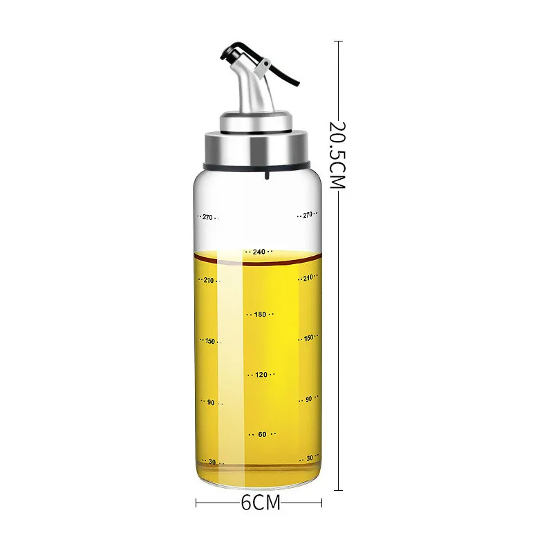 Большой масляный горшок стеклянная бутылка для масла соевый соус уксус