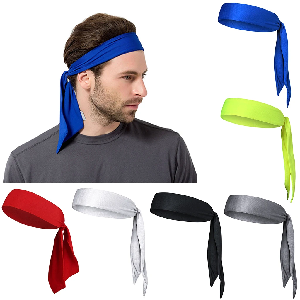 Спортивный однотонный головной убор с повязкой на голову повязка для тренировки