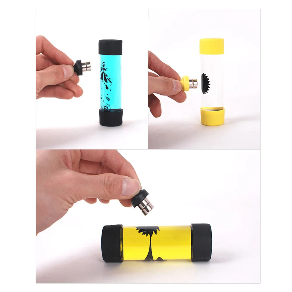 

Fidget Toys Cylindrical QWrrofluid In A Bottle Magnetic Liquid Neodymium Magnet Office 10ml Anti Stress Toy QW